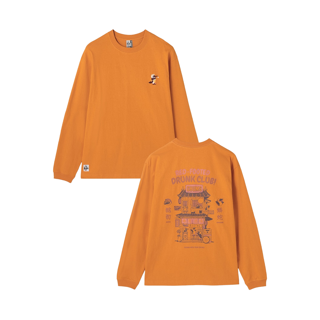 AKAASHI SAKABA BRUSHED L_S T-SHIRT MS (OVERSIZED)